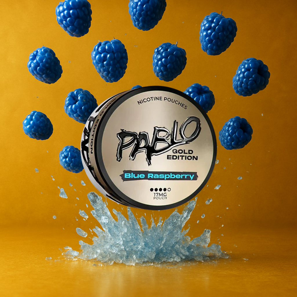 Pablo Gold Blue Raspberry - 17mg